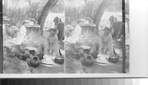 A Tortilla Baker's Shop, Mexico