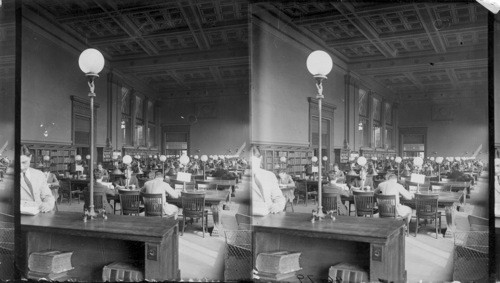 Reading Room, Public Library, Chicago