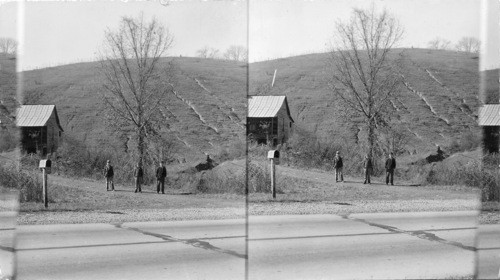 Land Erosion near Knoxville, Tennessee