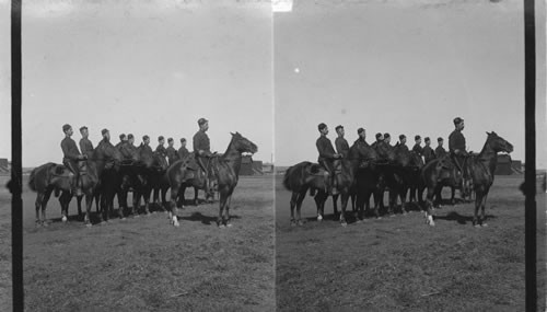 Mounted Police - Regina (N.W. Territory) Canada. Saskatchewan