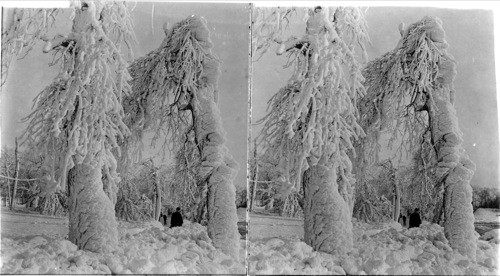 Niagara In Winter. Niagara Falls, New York