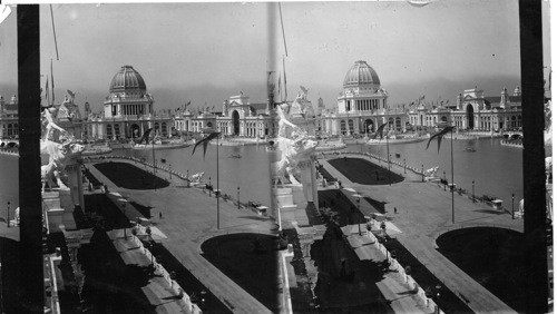 Magic City from Agricultural Building, World's Fair Chicago