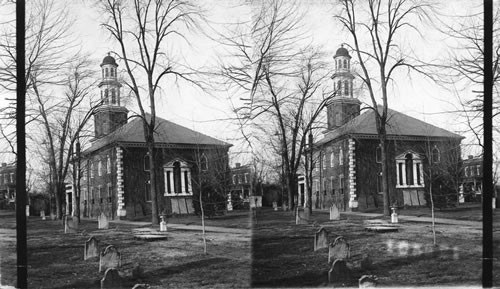 Christ Church, where Washington joined with his neighbors in public worship. Alexandria, VA