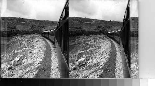 Modern Train in Palestine