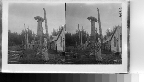 Klang Kivan [Kwan] Village and Totem Poles, Alaska