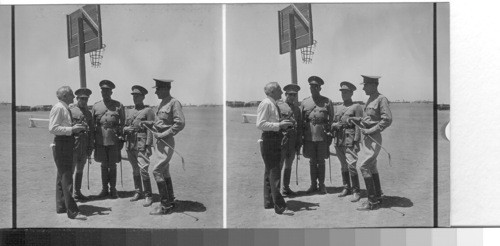 Philip Brigandi, Keystone's Photographers with Officers of Regiment, Sonora, Mex