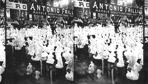 Statuary in Manufacturing Bldg., Italian Section. St. Louis World's Fair, Missouri