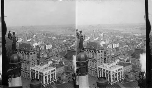 Scene in Lower N.Y. City