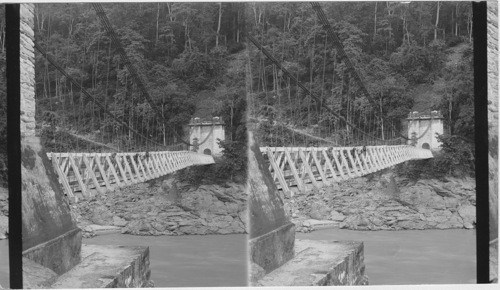 The Teesta Suspension Bridge - Darjeeling - India