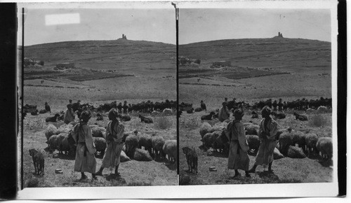 Battleground of Bethsurd (Beth-Zuo) with Old Hebron Jerusalem Highway, Palestine