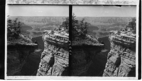 Grand Canyon. NW from Hance's Cave, Ariz. Young Valleys