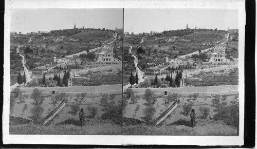 Garden of Gethsemane and Russian Chruch on Mt. of Olives