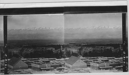 General view of the Ruins of Baalbek, Syria