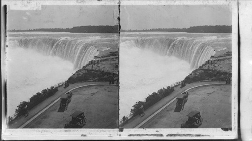 Horseshoe Falls and Table Rock from Canadian Side. Niagara, N.Y