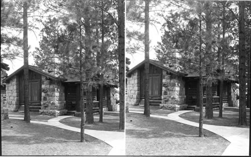 Grand Canyon, Arizona. Deluxe cabins, nos. 308-310