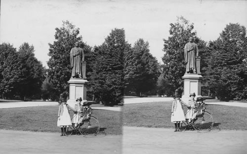 Prof. Henry's Statue, Smithsonian Grounds, Washington, D.C