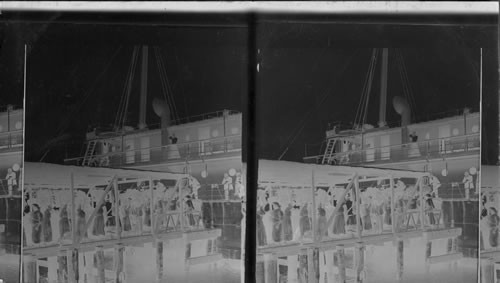 Loading Vessel with Bananas, Bowden, Jamaica