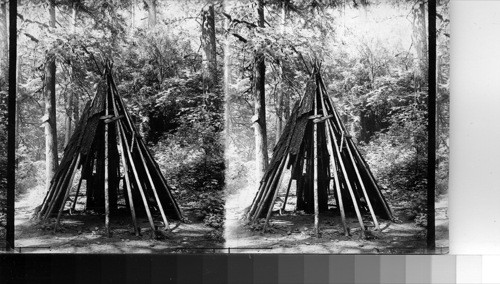 Indian Wigwam near Portland, Ore