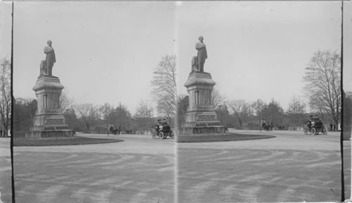 Monument to Daniel Webster. In Central Park. N.Y. City
