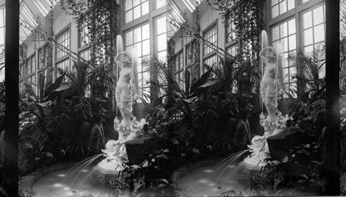 The Virgin Fountain, German Exhibit, Horticultural Hall, Columbian Exposition