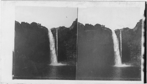 Rainbow Falls near Hilo, Hawaiian Islands