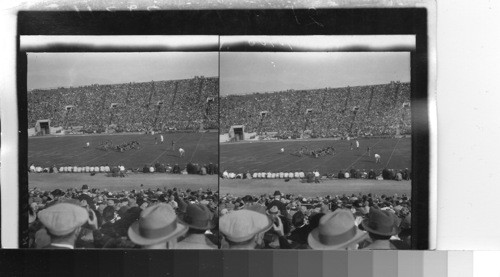 New Years- Football game in the Rose Bowl, Pasadena, Calif