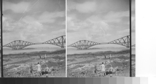 Forth bridge, near Edinburgh, Scotland. Scotland