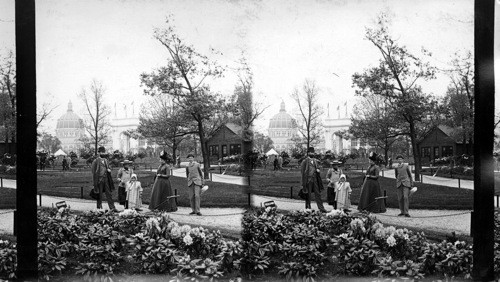 Strolling about the Wooded Island, Columbian Exposition