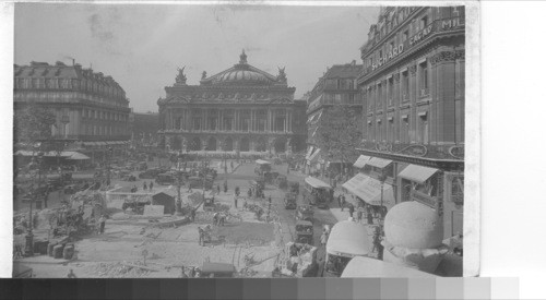 The Opera & Place Del' Opera. Paris
