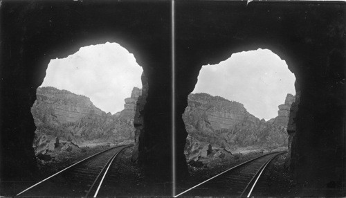 Shoshone Tunnel, Grand Canyon, Colo. Canyon of the Grand