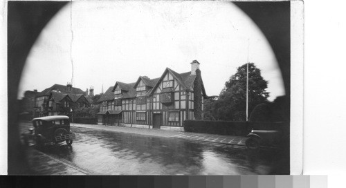 Shakespeare's birthplace. Stratford-on-Avon