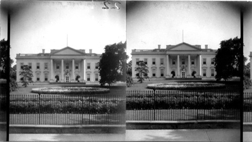 North side of White House, Wash., D.C