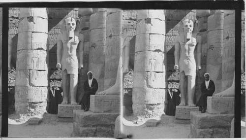 Statue of Ramses II. Luxor Thebes. Egypt