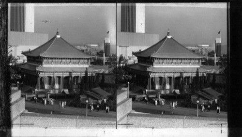 Replica of Golden Pavilion from Chinese Temple of Potala in Jeholo, A Century of Progress