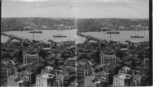 Bird’s-eye View of Constantinople, Looking West
