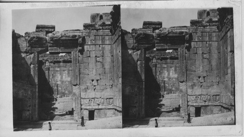 Splendid Portal to the Temple of Baalbek Syria