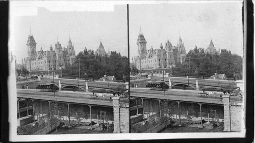 Bridges and Government Buildings - Ottawa. Canada