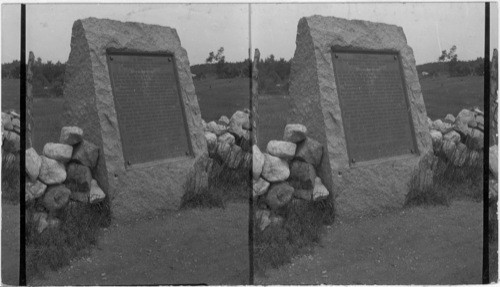 Paul Revere Tablet on old Boston -Concord road