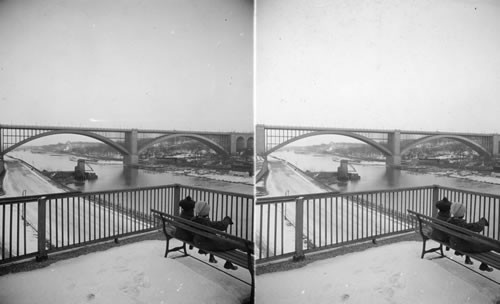 Washington Bridge. 181 St., N.Y. City. N.Y