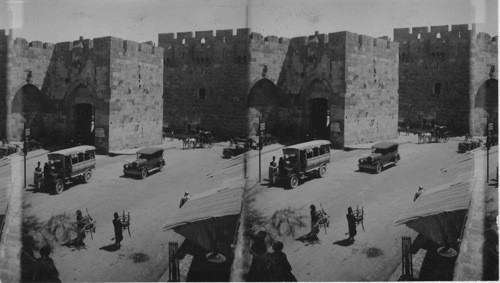 The Jaffa Gate, Jerusalem, Palestine