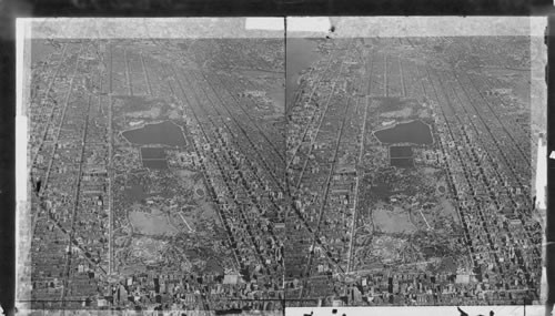 Air View of Central Park, N.Y