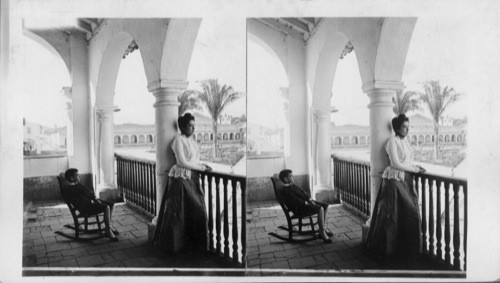 Porch of the patio? Cordoba, Mexico