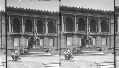 Ferguson Fountain of the Great Lakes, Art Institute, Chicago. Ill. Art Cat. #127. Sculpture #301