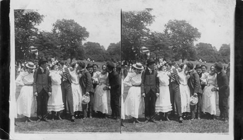 May-day sports in Central Park, N.Y