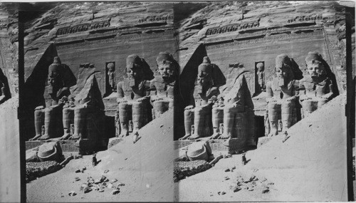 The Great Rock Temple of Abu-Simbel, Nubia Egypt