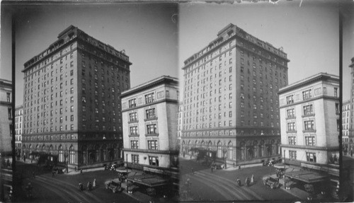 The new Washington Hotel at corner of Steward and 2nd Ave. Seattle, Wash