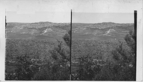 Highlands of Upper Galilee, northeast past Safed, “a city that is set on a hill.” Palestine