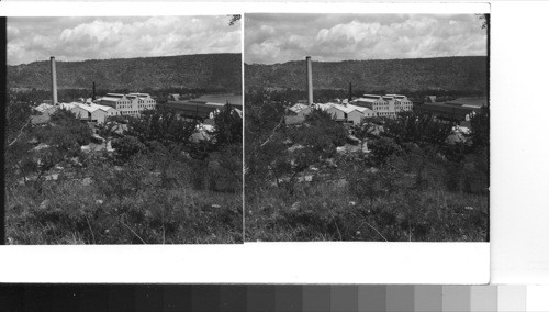 Puerto Rico, Ensenada, near Guanica: Guanica Sugar Central the largest sugar mill in Puerto Rico. It is in the heart of the sugar country along the southwestern coast. Sawders 1949