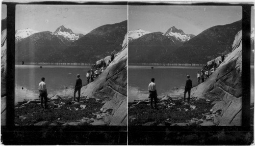 Buchanan Boys at Smugglers Cove Near Skagway, Alaska