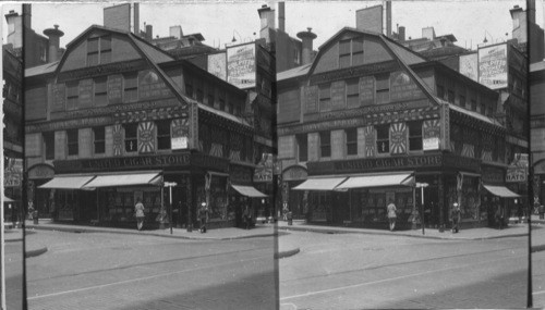 Old Corner Bookstore, Boston. [Cigar Store]